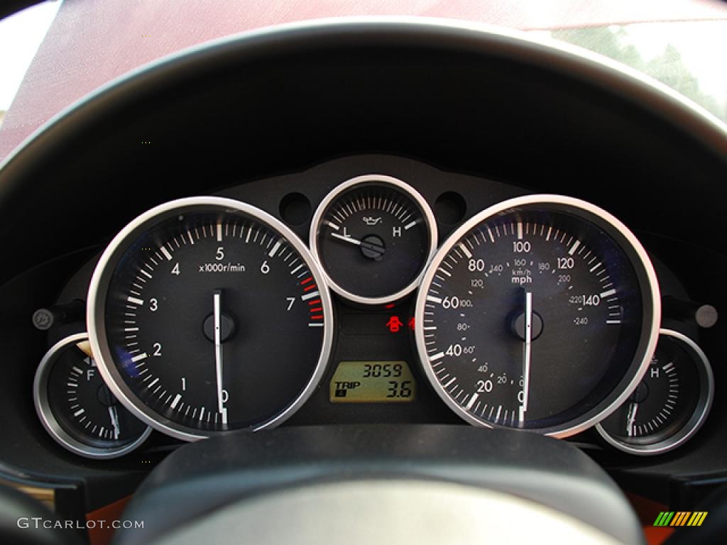 2006 MX-5 Miata Grand Touring Roadster - Copper Red Mica / Tan photo #9