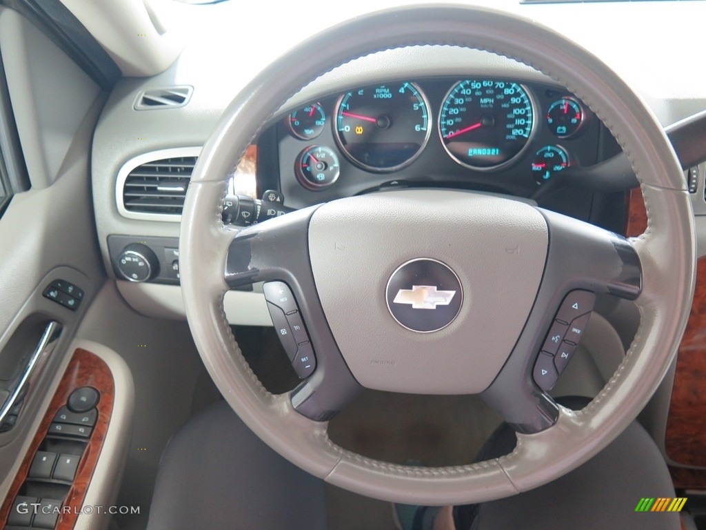 2007 Suburban 1500 LTZ 4x4 - Silver Birch Metallic / Light Titanium/Dark Titanium photo #13