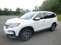 White Diamond Pearl 2019 Honda Pilot Touring AWD Exterior