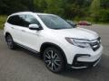 White Diamond Pearl 2019 Honda Pilot Touring AWD Exterior