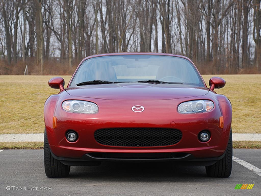 2006 MX-5 Miata Grand Touring Roadster - Copper Red Mica / Tan photo #25