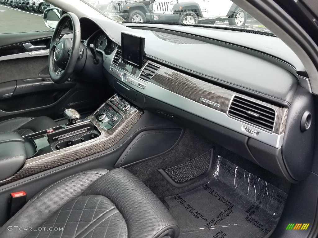 2014 S8 quattro S - Brilliant Black / Black photo #10