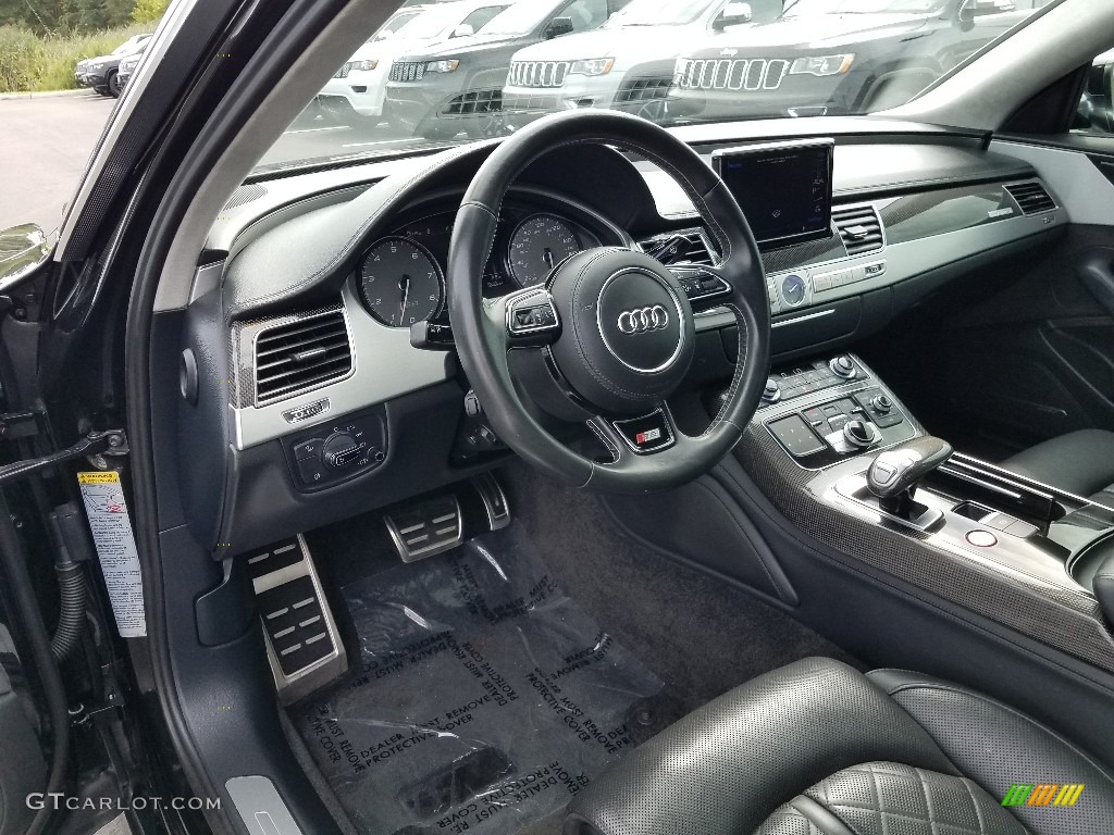 2014 S8 quattro S - Brilliant Black / Black photo #26