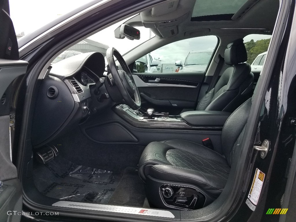 2014 S8 quattro S - Brilliant Black / Black photo #29
