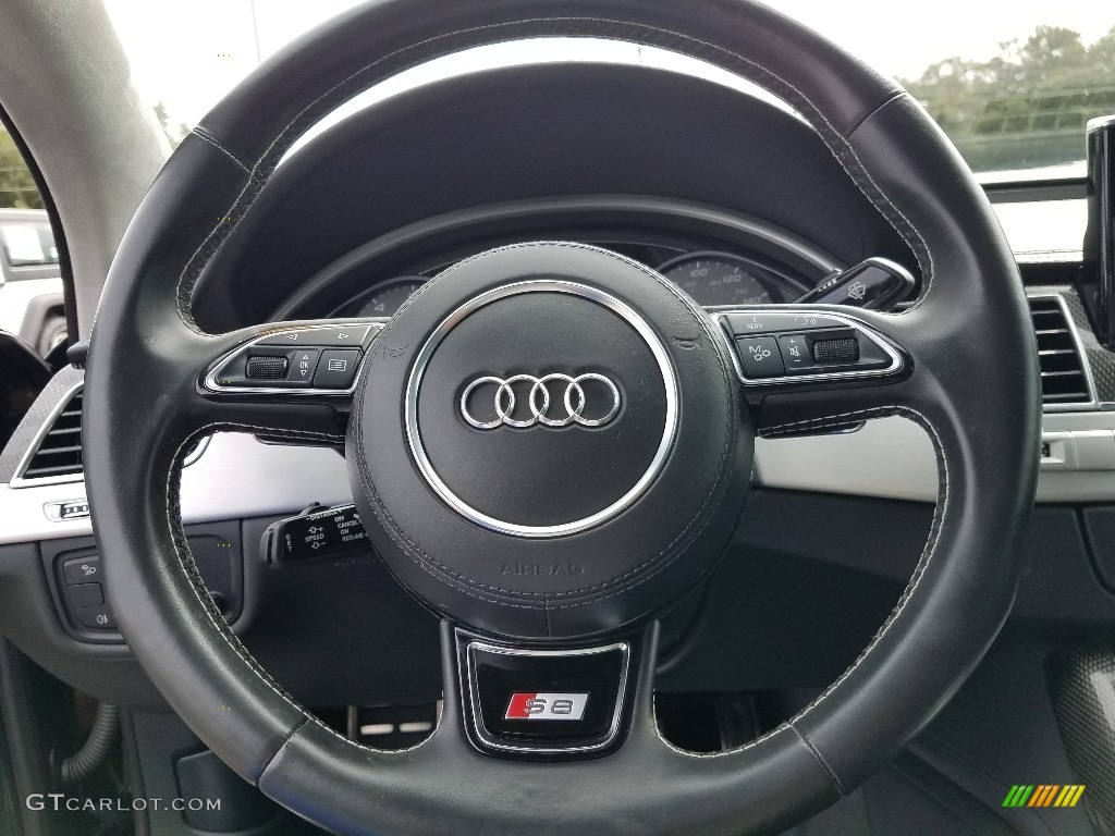 2014 S8 quattro S - Brilliant Black / Black photo #32