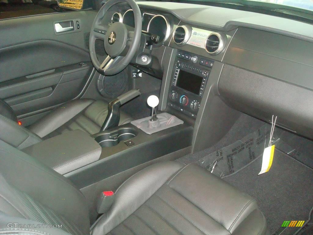 2008 Mustang Shelby GT500KR Coupe - Brilliant Silver Metallic / Black photo #23