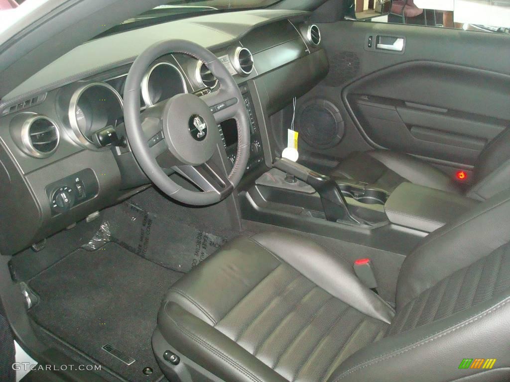2008 Mustang Shelby GT500KR Coupe - Brilliant Silver Metallic / Black photo #24