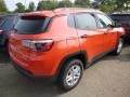 2018 Spitfire Orange Jeep Compass Sport 4x4  photo #3