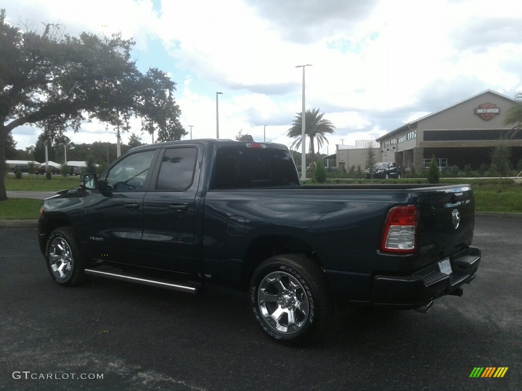 2019 1500 Big Horn Quad Cab - Maximum Steel Metallic / Black photo #3