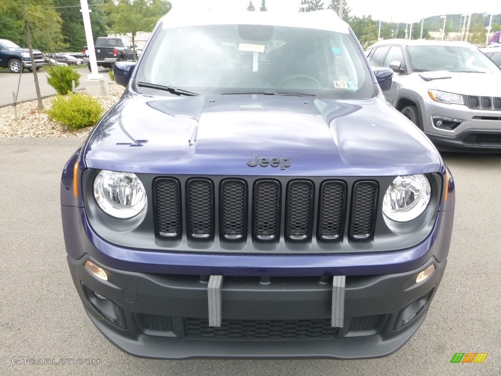 2018 Renegade Latitude 4x4 - Jetset Blue / Black photo #8