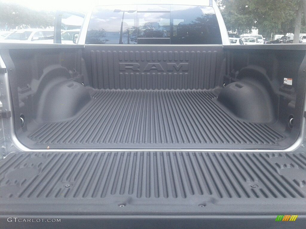 2019 1500 Big Horn Quad Cab 4x4 - Billett Silver Metallic / Black photo #19