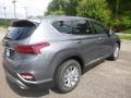 2019 Machine Gray Hyundai Santa Fe SEL AWD  photo #2