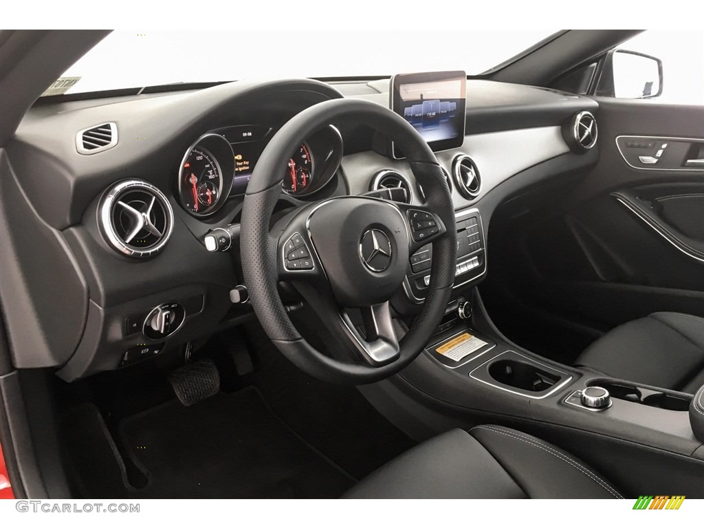 Black Interior 2019 Mercedes-Benz CLA 250 Coupe Photo #128944251