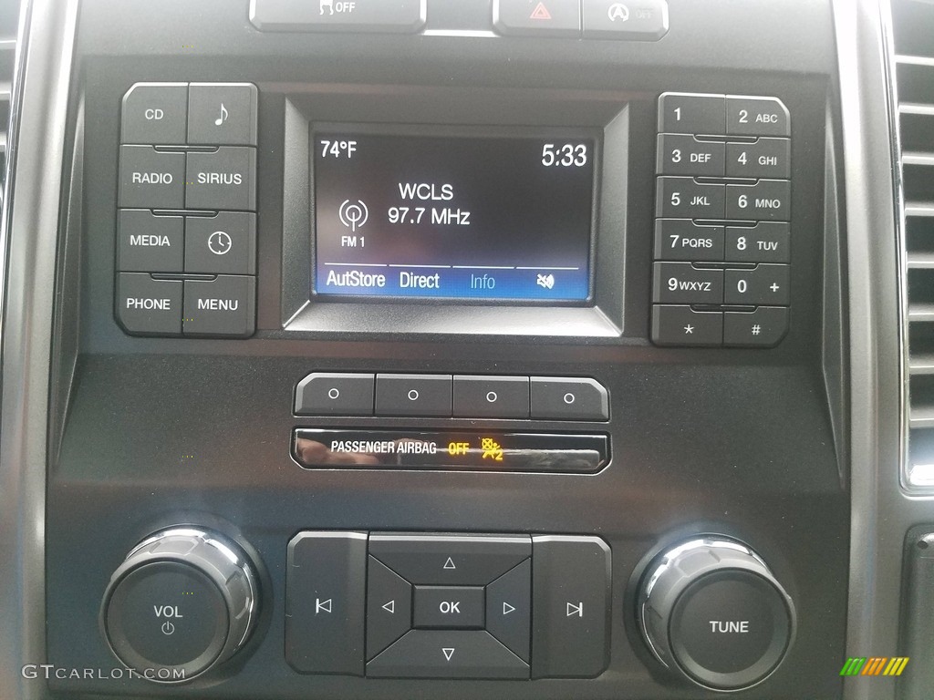 2016 F150 XLT Regular Cab 4x4 - Shadow Black / Medium Earth Gray photo #20