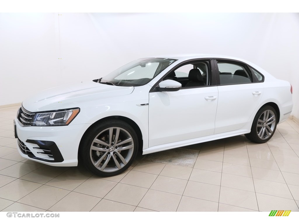 Pure White 2018 Volkswagen Passat R-Line Exterior Photo #128948130