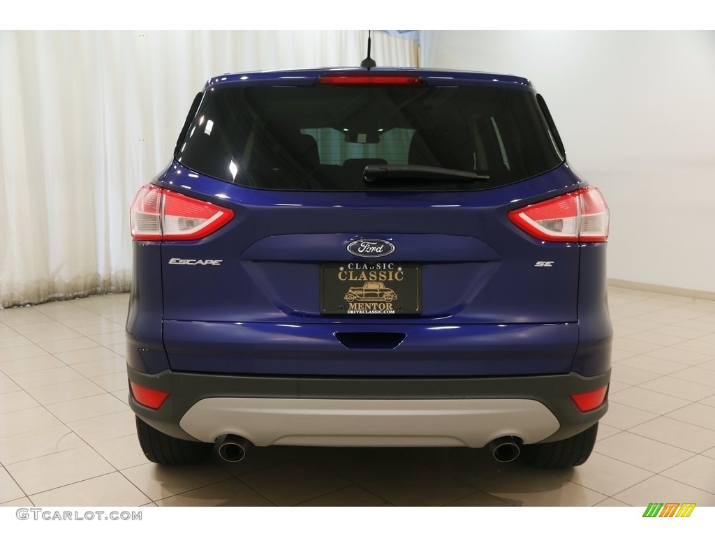 2016 Escape SE - Deep Impact Blue Metallic / Charcoal Black photo #18