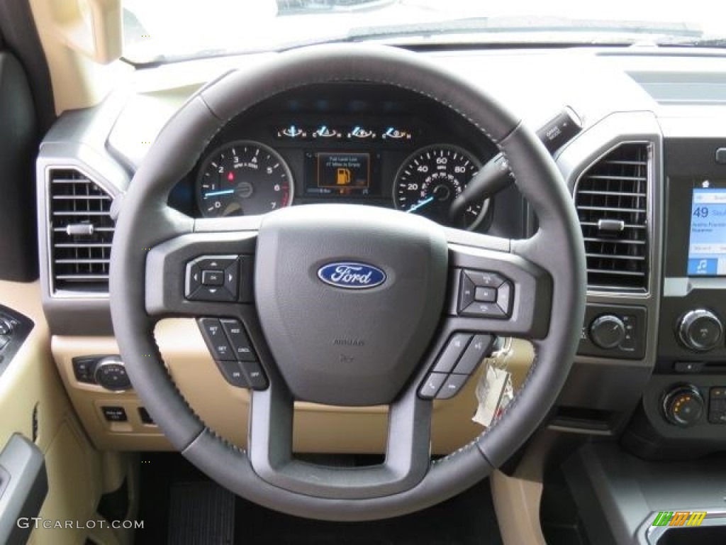 2018 F150 XLT SuperCrew 4x4 - White Gold / Light Camel photo #5