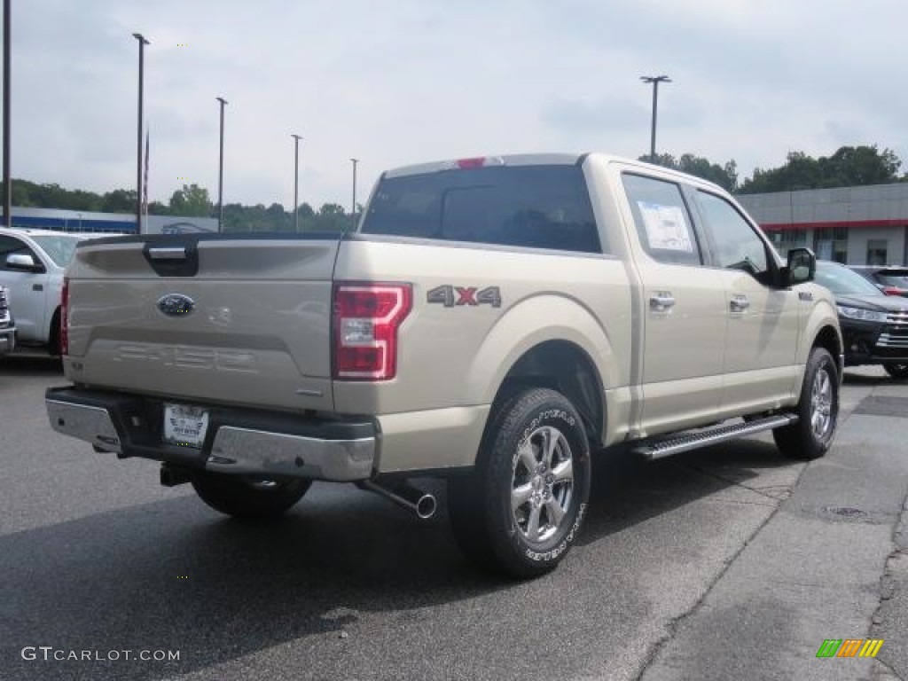 2018 F150 XLT SuperCrew 4x4 - White Gold / Light Camel photo #22