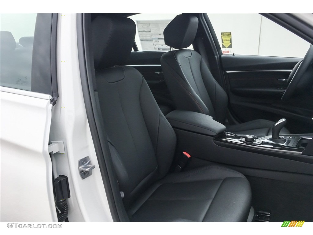 2018 3 Series 330i Sedan - Alpine White / Black photo #5