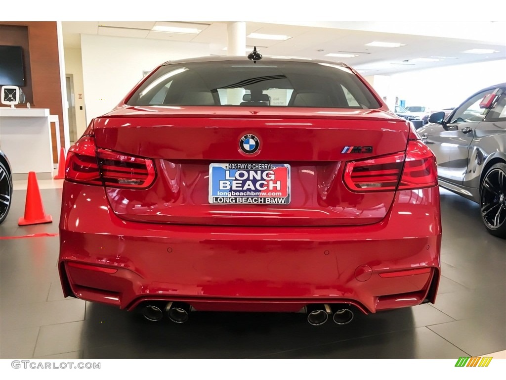 2018 M3 Sedan - Imola Red / Black photo #3