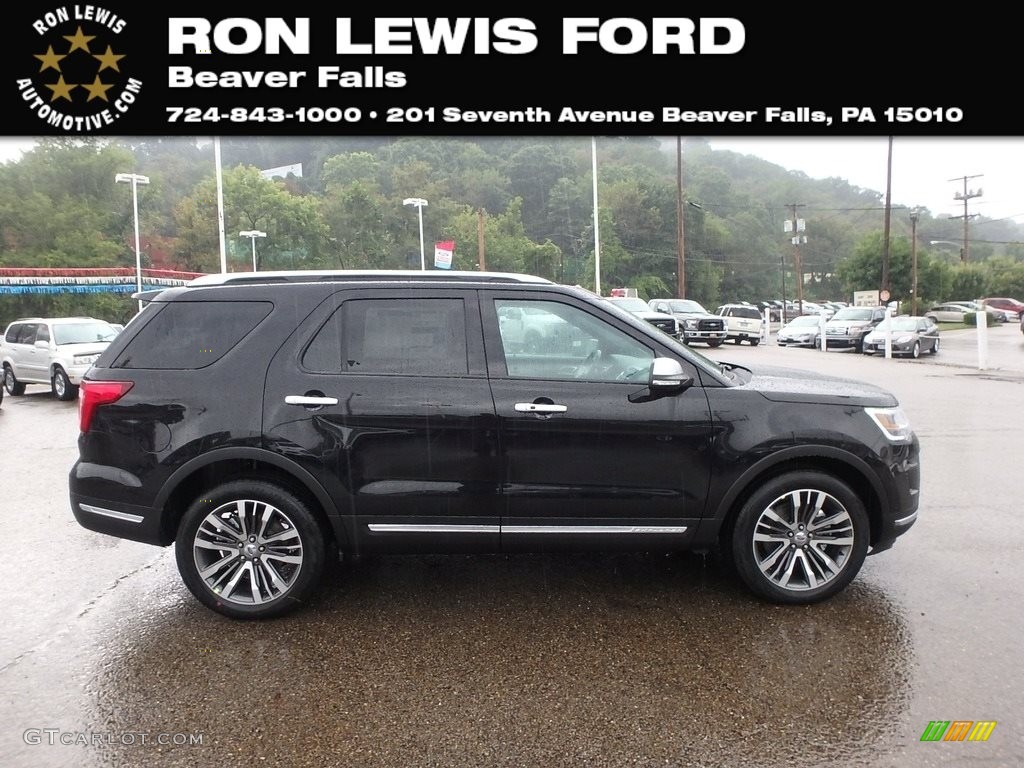 2018 Explorer Sport 4WD - Shadow Black / Ebony Black photo #1