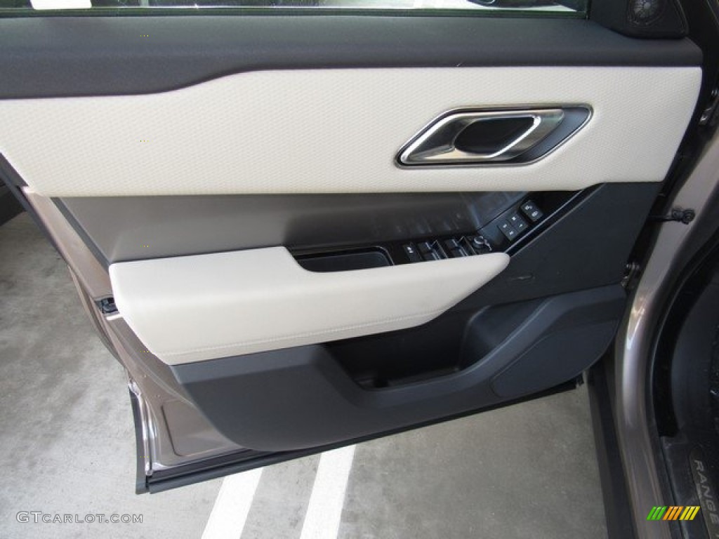 2019 Land Rover Range Rover Velar S Light Oyster/Ebony Door Panel Photo #128953602