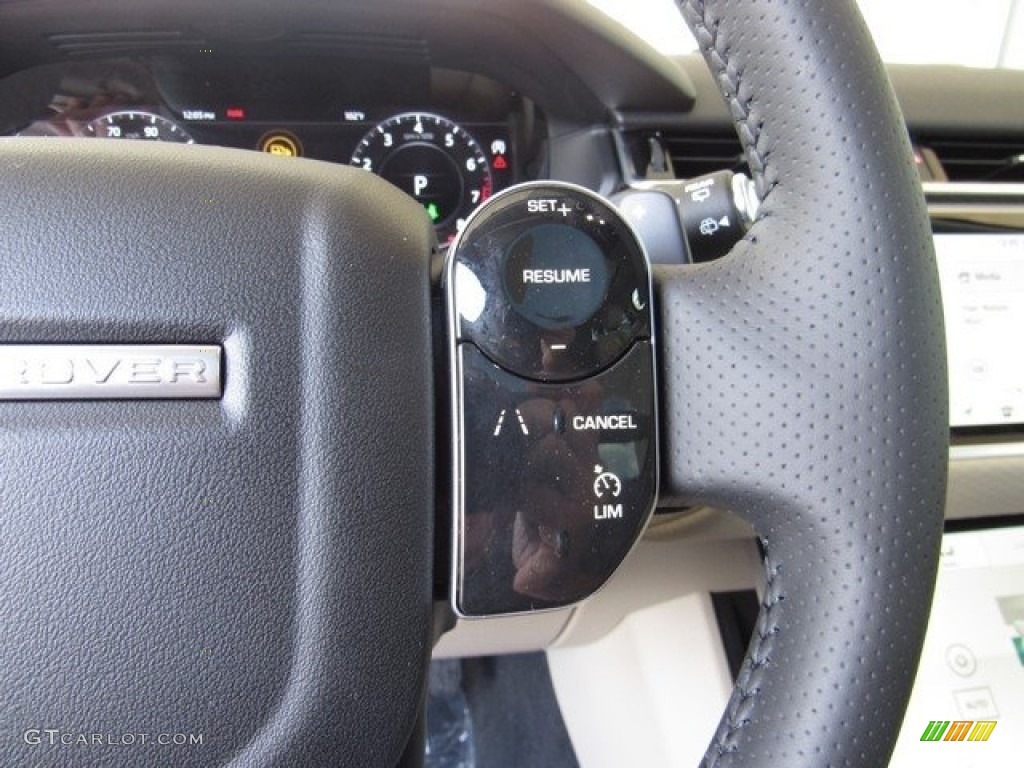 2019 Land Rover Range Rover Velar S Light Oyster/Ebony Steering Wheel Photo #128953707