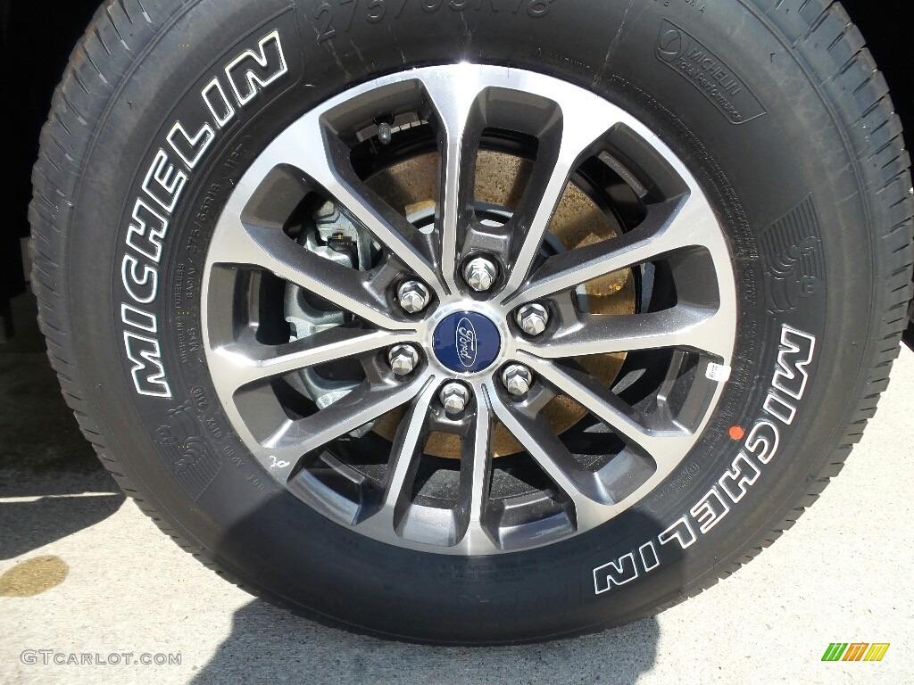 2018 F150 XLT SuperCab 4x4 - Ruby Red / Black photo #5