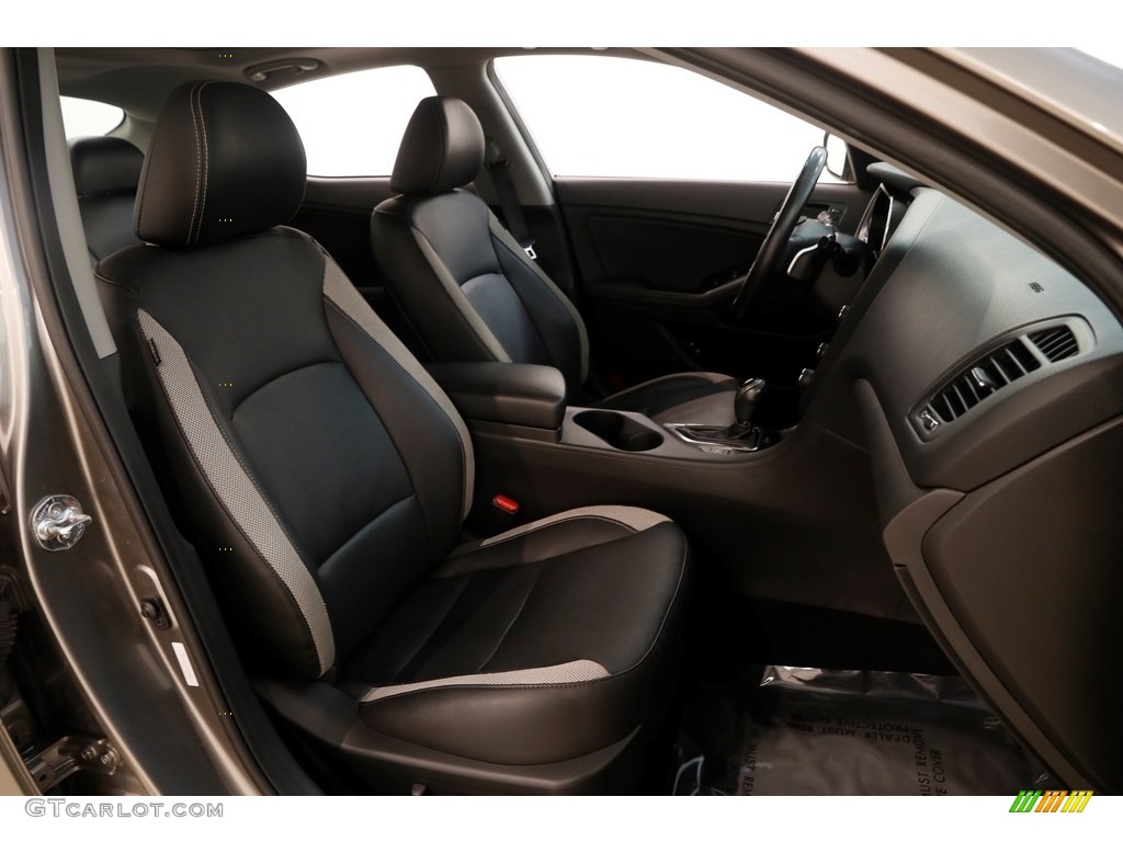 2013 Optima SX - Titanium Silver Metallic / Black photo #17