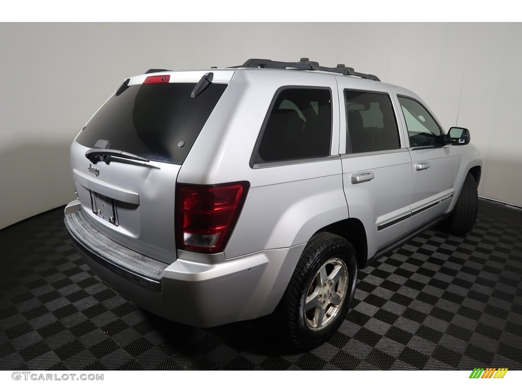 2006 Grand Cherokee Limited 4x4 - Bright Silver Metallic / Medium Slate Gray photo #12