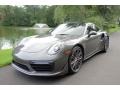 Agate Grey Metallic 2017 Porsche 911 Turbo Coupe