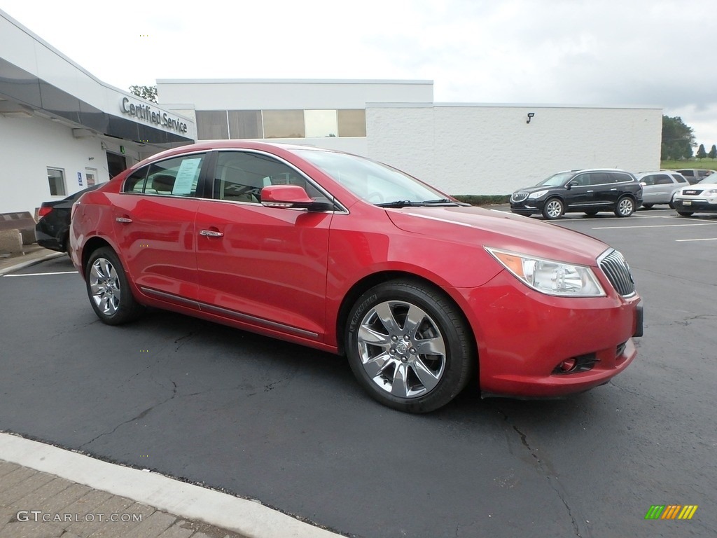 2013 LaCrosse FWD - Crystal Red Tintcoat / Cashmere photo #4