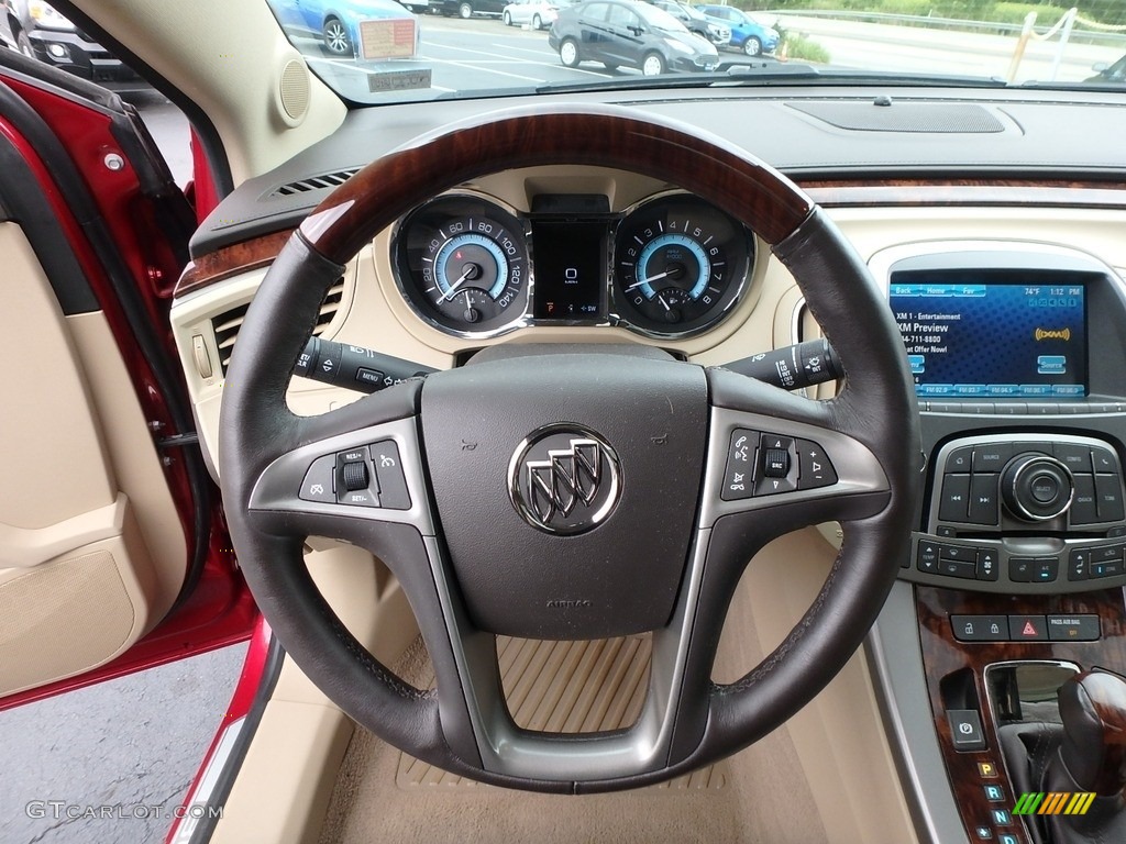 2013 LaCrosse FWD - Crystal Red Tintcoat / Cashmere photo #24