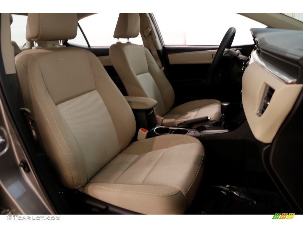 2016 Corolla LE - Brown Sugar Metallic / Ivory photo #14