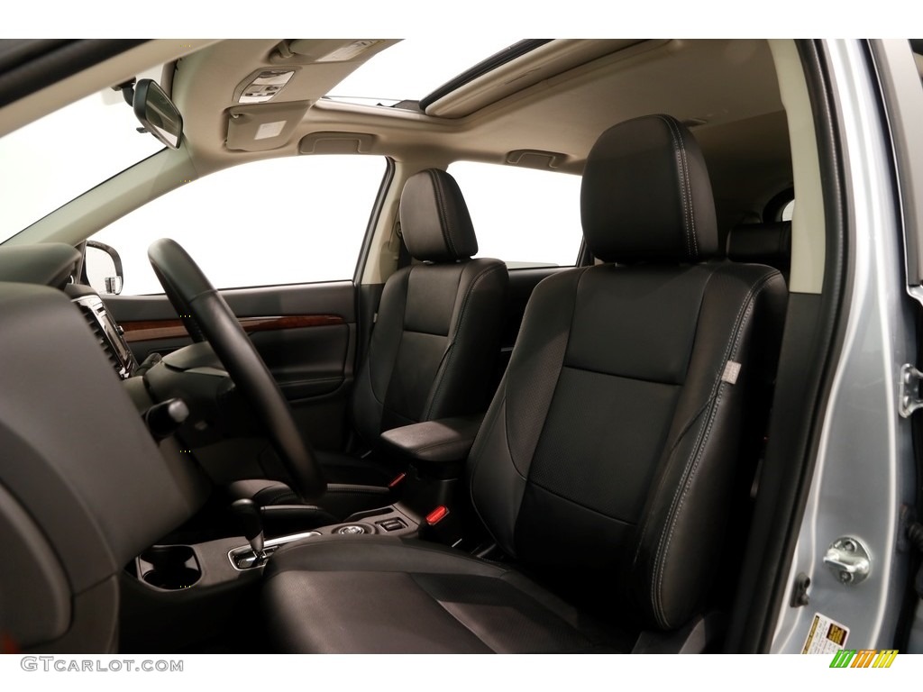 2014 Outlander SE S-AWC - Cool Silver Metallic / Black photo #5