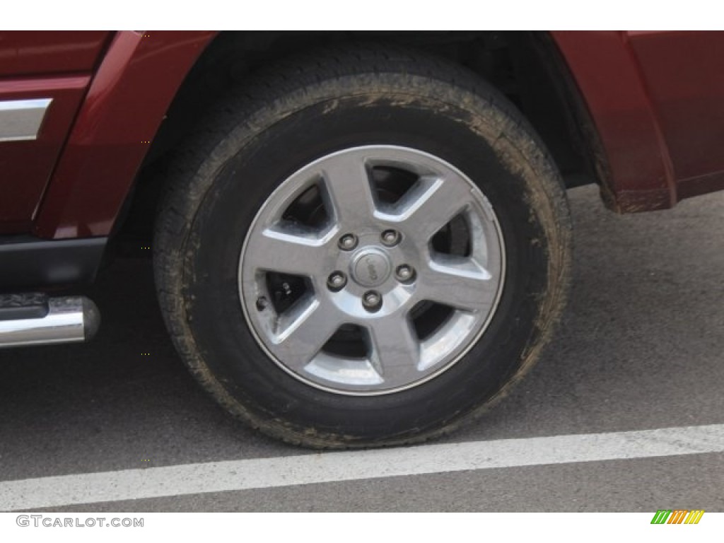 2008 Commander Overland 4x4 - Red Rock Crystal Pearl / Dark Khaki/Light Graystone photo #10