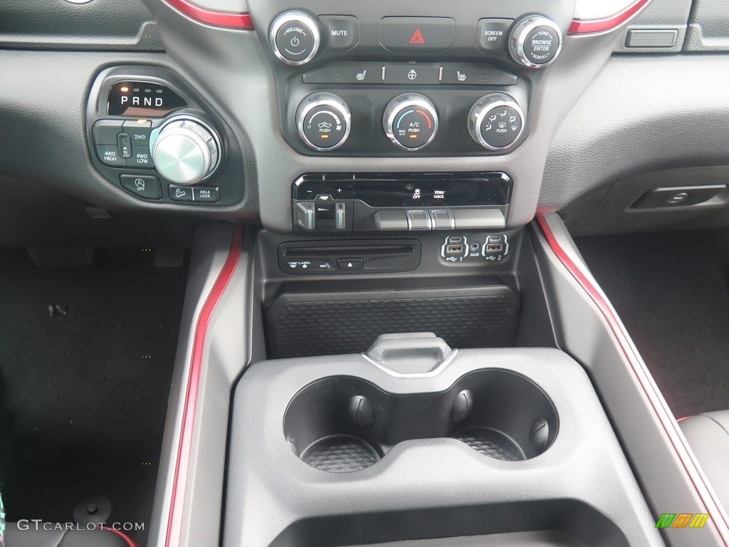 2019 1500 Rebel Crew Cab 4x4 - Granite Crystal Metallic / Black/Red photo #16