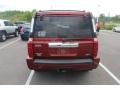2008 Red Rock Crystal Pearl Jeep Commander Overland 4x4  photo #16