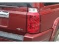 2008 Red Rock Crystal Pearl Jeep Commander Overland 4x4  photo #17