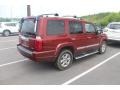 2008 Red Rock Crystal Pearl Jeep Commander Overland 4x4  photo #18