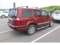 2008 Red Rock Crystal Pearl Jeep Commander Overland 4x4  photo #19