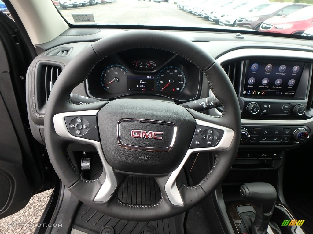 2019 GMC Canyon SLE Crew Cab 4WD Steering Wheel Photos