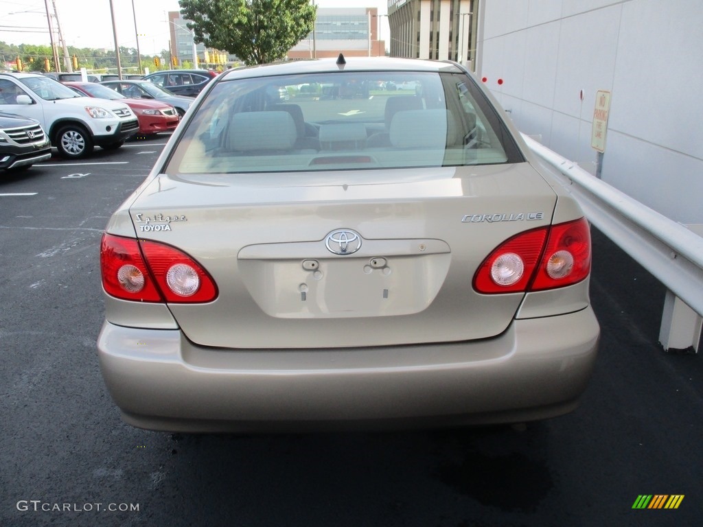 2006 Corolla LE - Desert Sand Mica / Beige photo #4