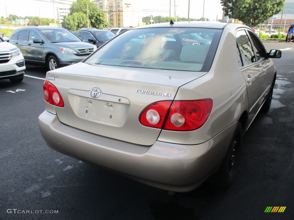 2006 Corolla LE - Desert Sand Mica / Beige photo #5