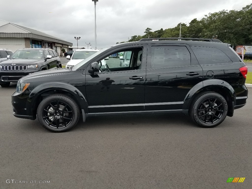 Pitch Black 2018 Dodge Journey GT AWD Exterior Photo #128961369