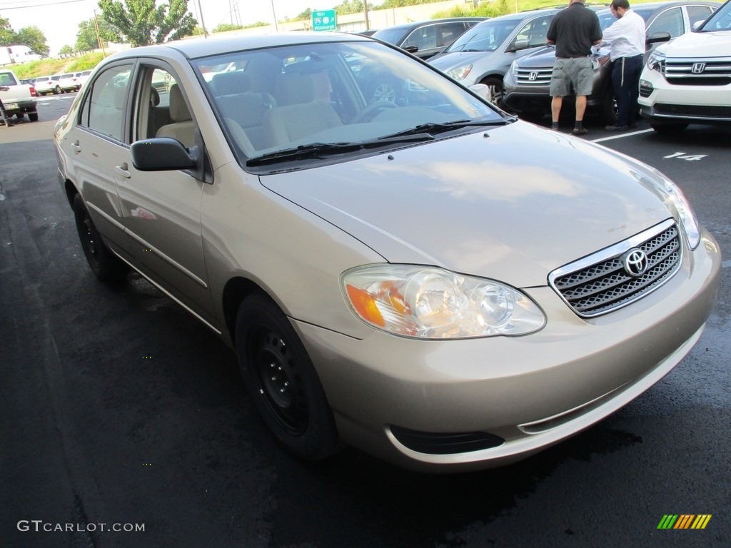 2006 Corolla LE - Desert Sand Mica / Beige photo #6