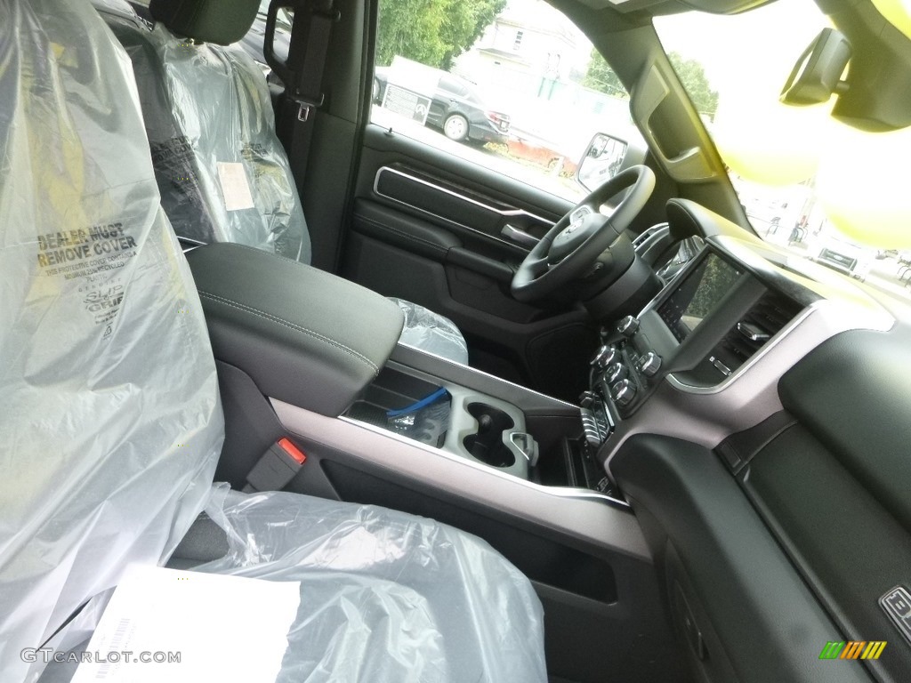 2019 1500 Big Horn Crew Cab 4x4 - Blue Streak Pearl / Black photo #10