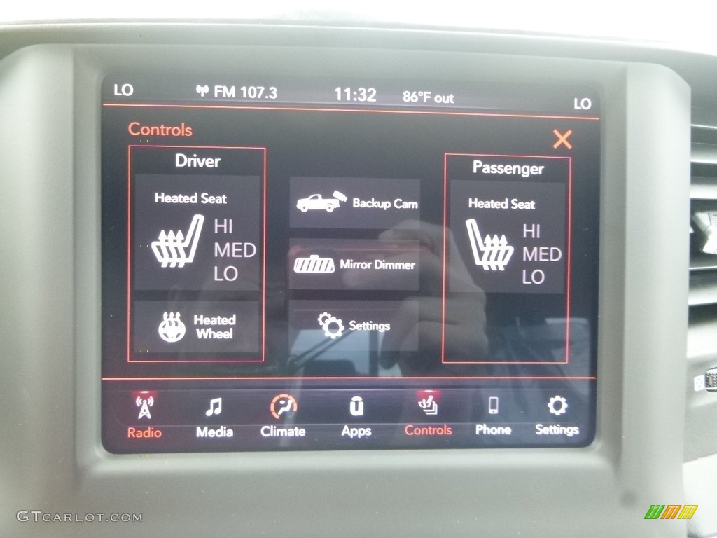 2019 1500 Big Horn Crew Cab 4x4 - Blue Streak Pearl / Black photo #18