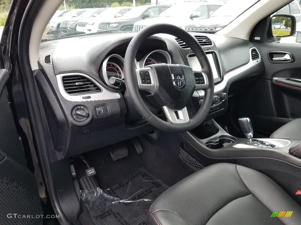 2018 Dodge Journey GT AWD Black Dashboard Photo #128962020