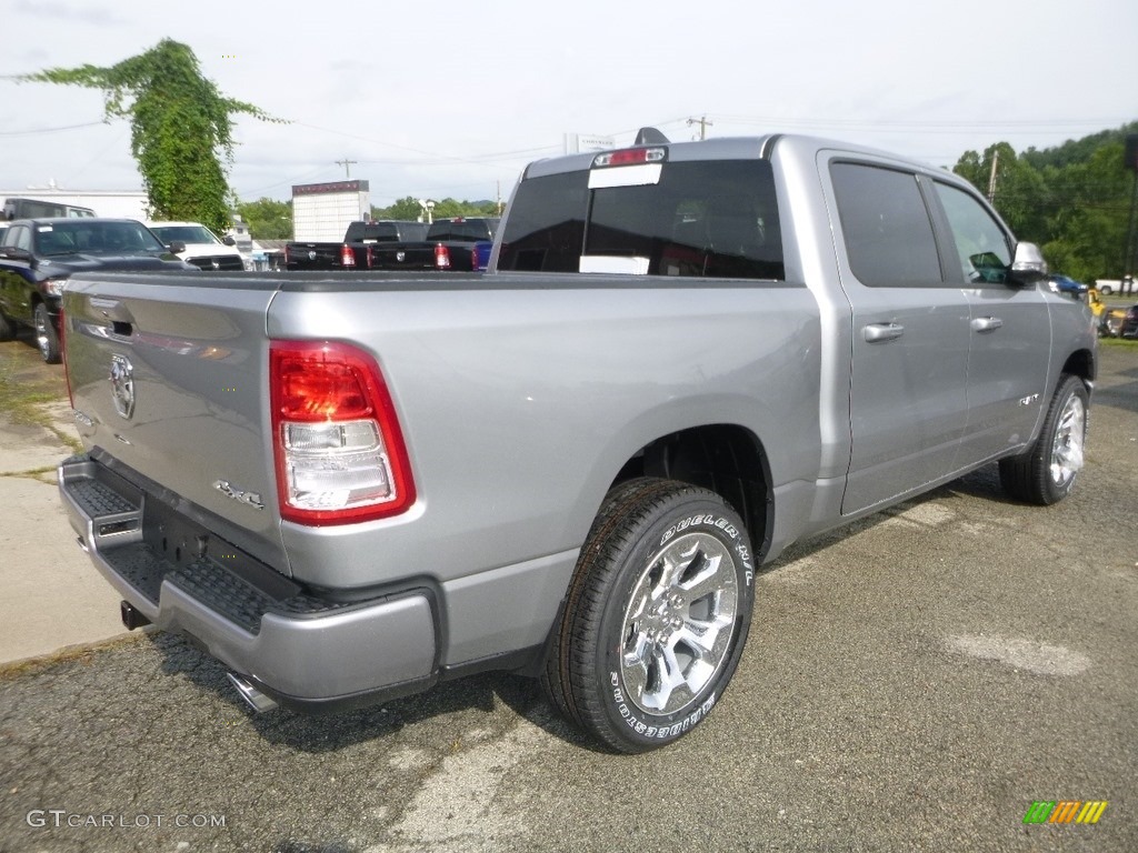 2019 1500 Big Horn Crew Cab 4x4 - Billett Silver Metallic / Black photo #5